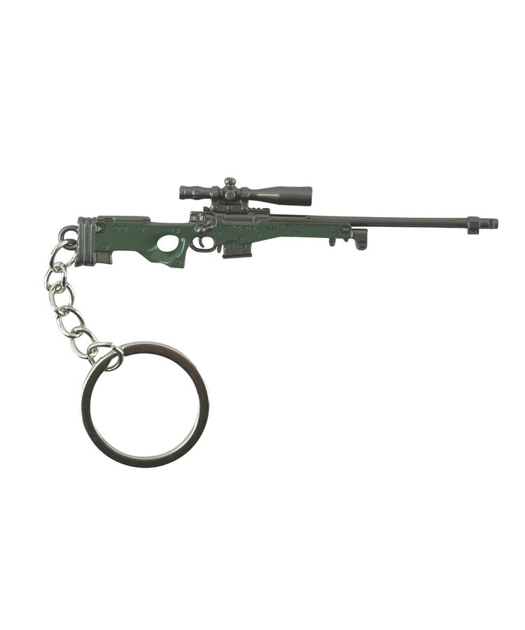 KOMK-001 - Olive Green Sniper Rifle Keyring
