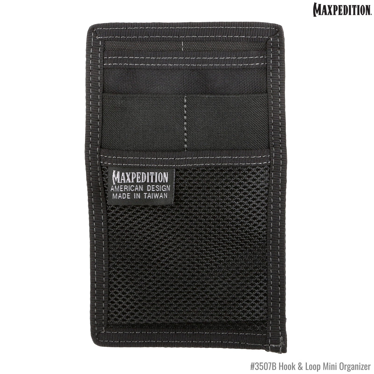 Maxpedition Hook-and-Loop Mini Black Organiser