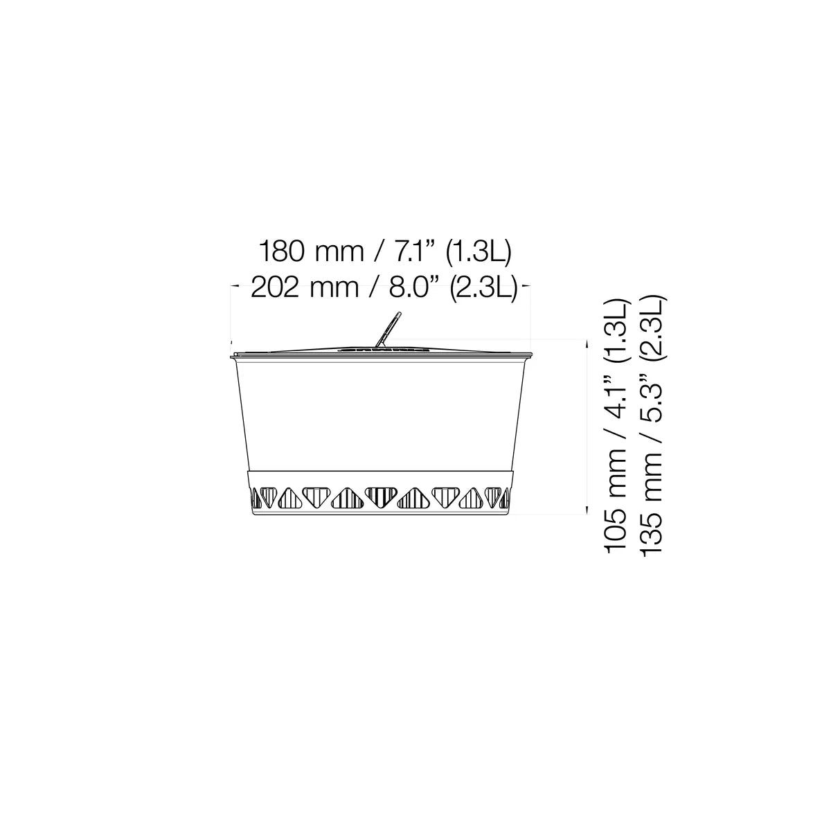 Primus PrimeTech Stove Set II 2x2.3 L w. Pan