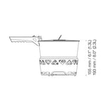 Primus PrimeTech Stove Set II 2x2.3 L w. Pan