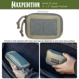 Maxpedition Hook-&-Loop 3" x 5" Khaki-Foliage Zipper Pocket