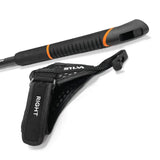 Silva Carbon Black Adjustable Running Poles 100-120cm