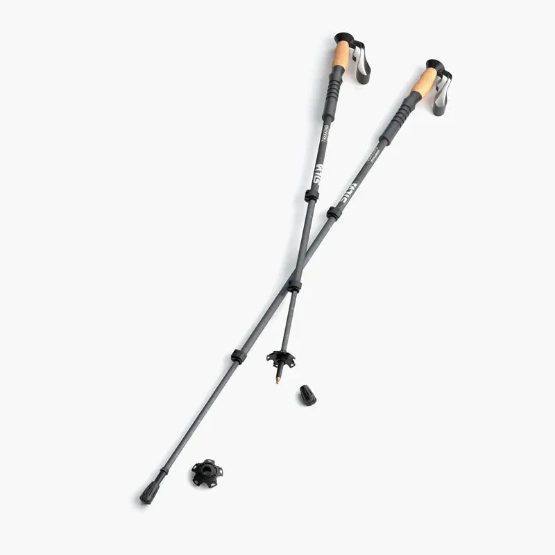 Silva Trekking Poles Aluminum Cork 140cm