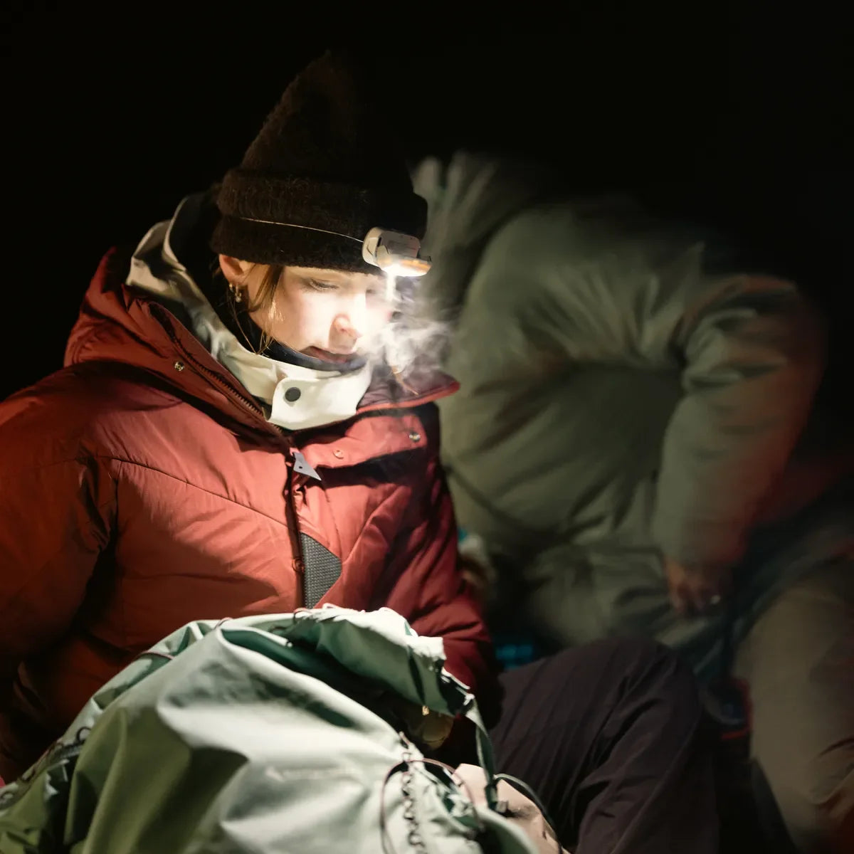 Silva Seek 450 Cord Recharge Whiteout Headlamp