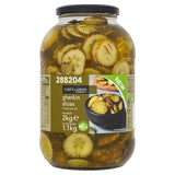 2kg Chef's Larder Gherkin Slices - Bulk Food Ration Storage