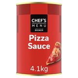 4.1kg Chef's Menu Pizza Sauce - Bulk Food Ration Storage