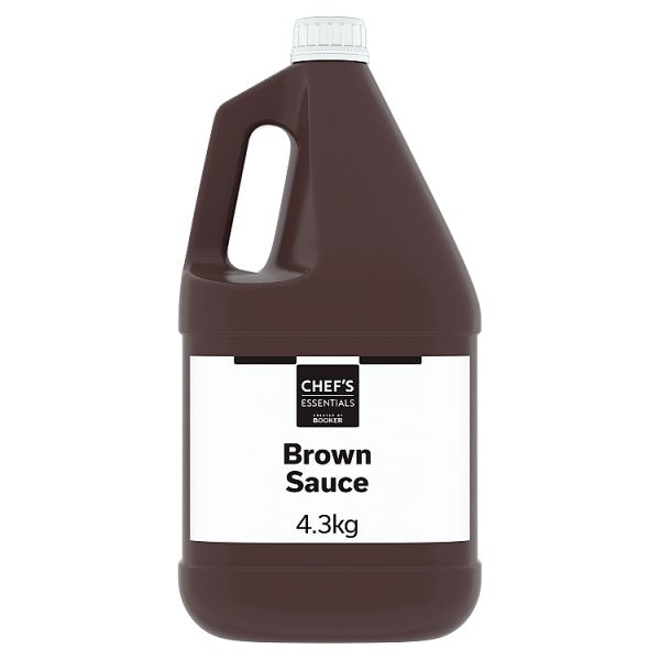 4.3kg Chef's Essentials Brown Sauce - Bulk Food Ration Storage