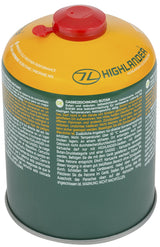 Highlander 450g Screw Valved Gas Canister Cartridge