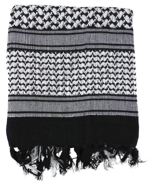 Kombat UK Shemagh - Black & White