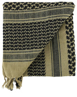 Kombat UK Shemagh - Sand & Black
