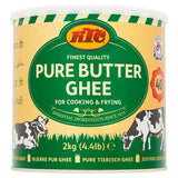 2kg KTC Finest Quality Pure Butter Ghee - Bulk Food Ration Storage