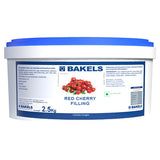 2.5kg Bakels Red Cherry Filling - Bulk Food Ration Storage