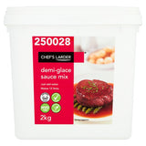 2kg Chef's Larder Demi-Glace Sauce Mix - Bulk Food Ration Storage
