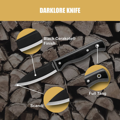 Condor Darklore Fixed Blade Knife