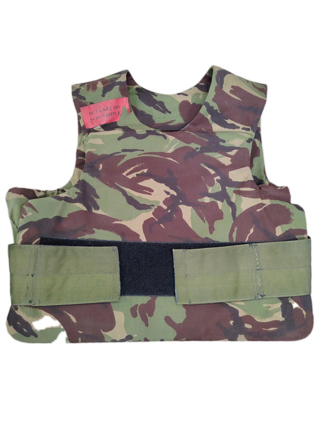 British Military DCTA S&T SCD6 Sample DPM Body Armour Vest