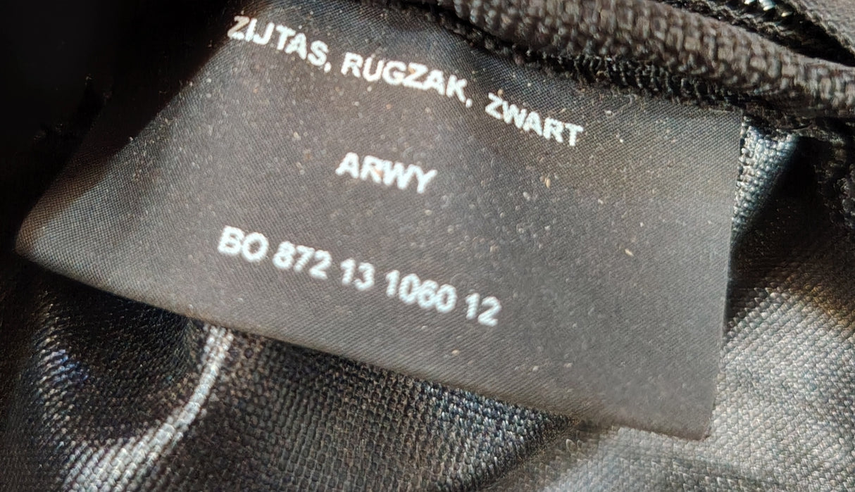 Dutch Military Black Bergen Side Pouches
