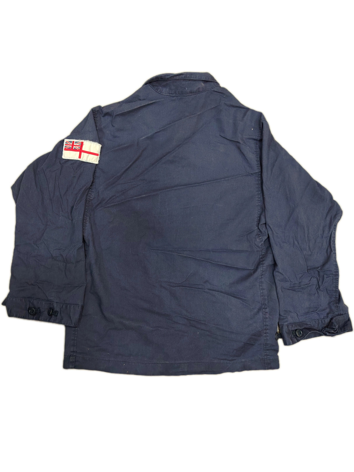 British Military Royal Navy Fire Retardant Warm Weather Combat Jacket - Navy Blue