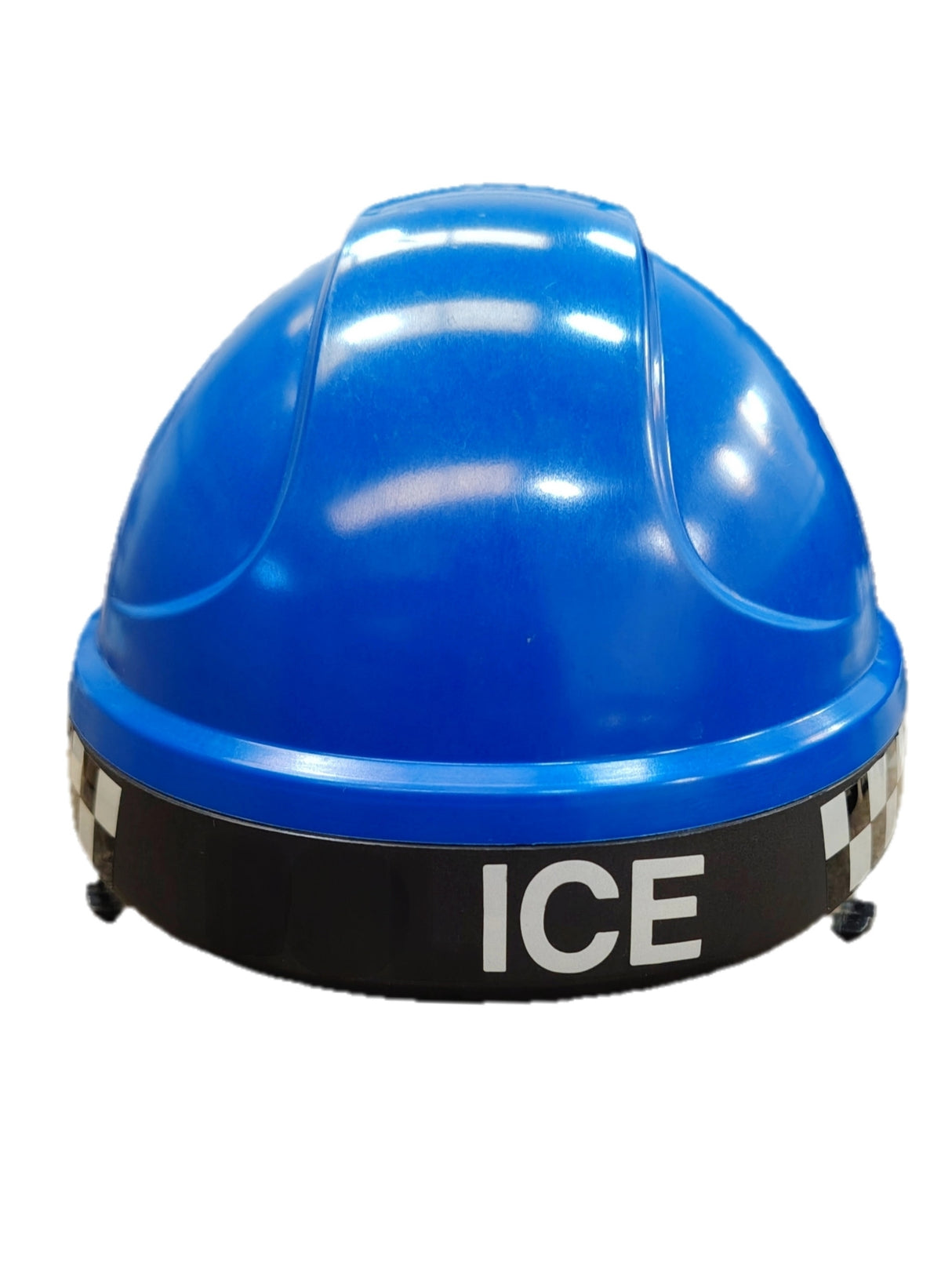 Police Cromwell ER1 (3) Blue SAR Safety Helmet With Sliding Visor.