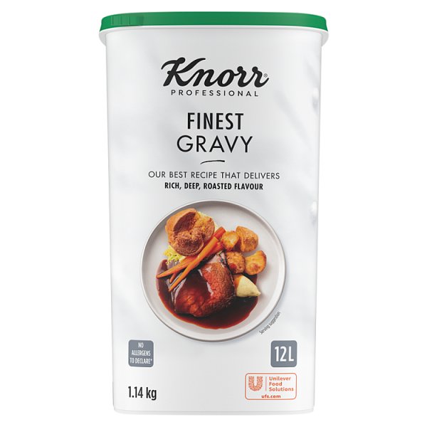 1.14kg Knorr Professional Finest Gravy - Bulk Food Ration Storage