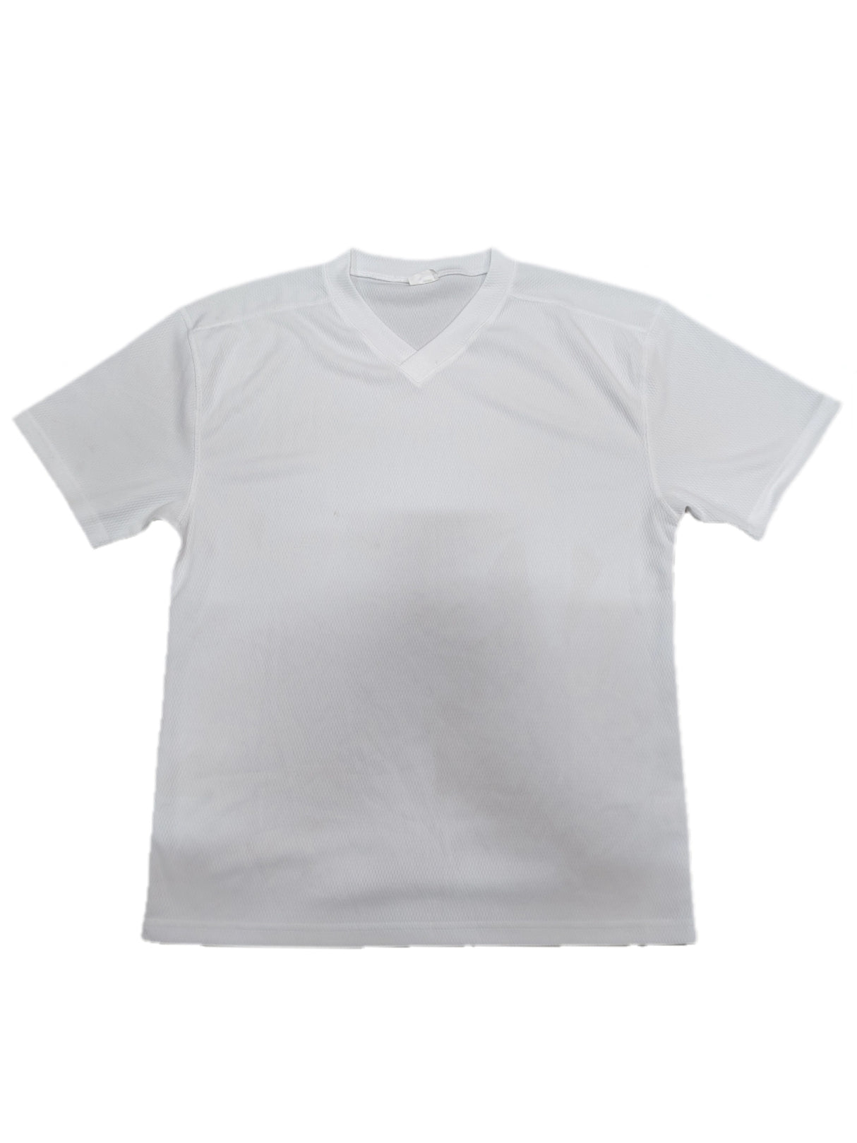 British Police Moisture Wicking Plain T-Shirts - White