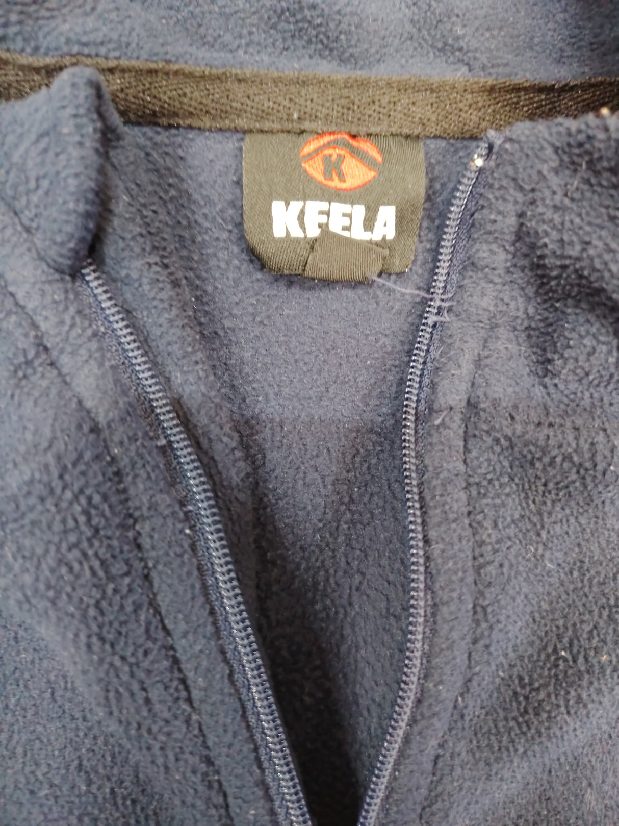 British Police Keela Zipped Pullover Fleece Jumper