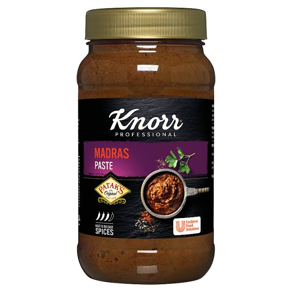 1.1kg Knorr Professional Madras Paste - Bulk Food Ration Storage