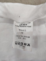 British Military Women's Aircrew White Long Sleeve Vest