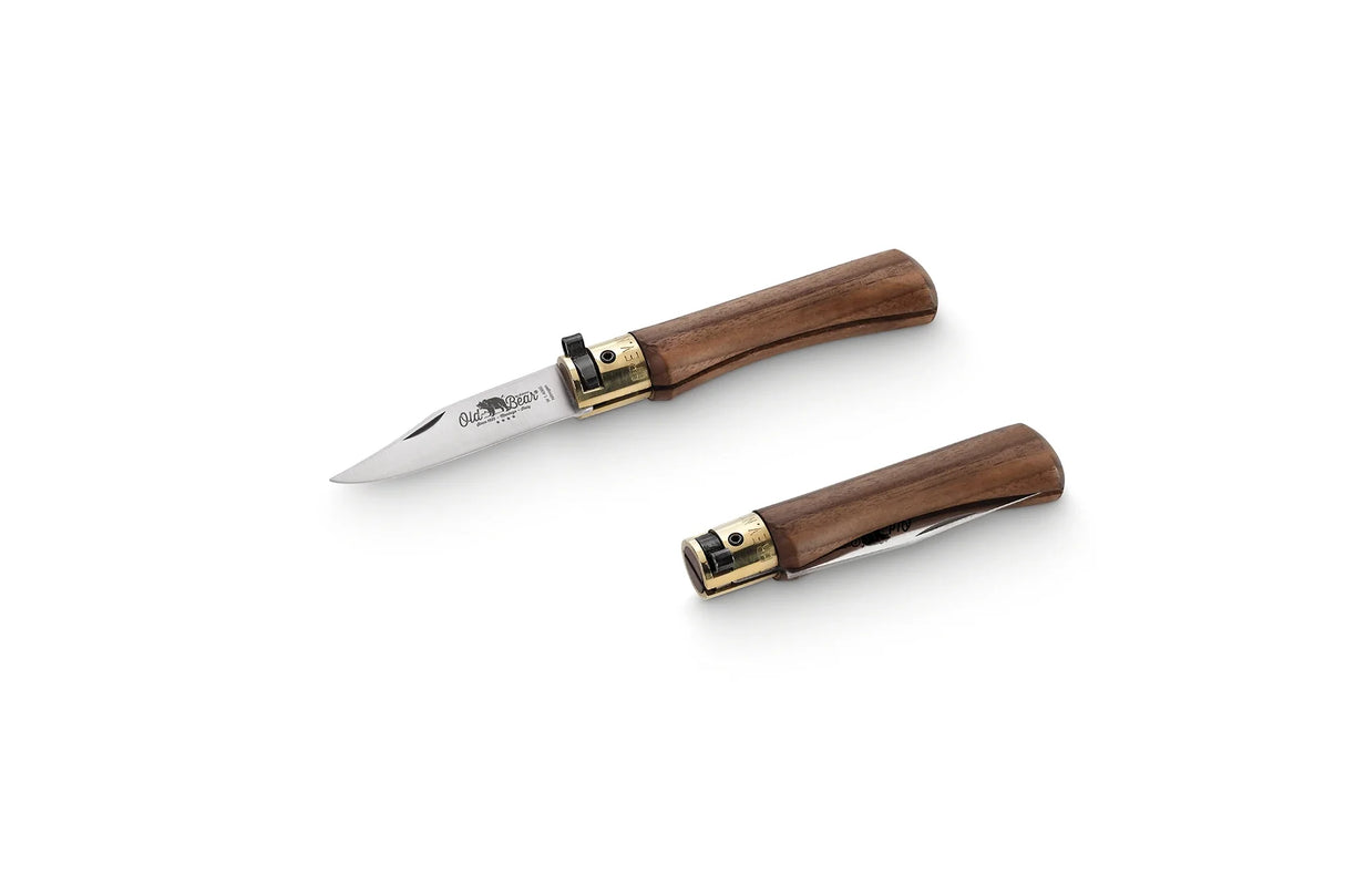 Antonini Old Bear Walnut XS Stainless Folding Knife