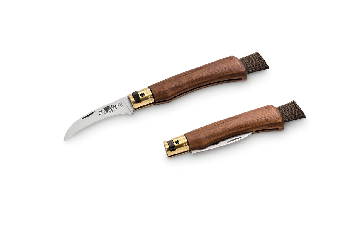 Antonini Old Bear Walnut Medium Mushroom Folding Knife