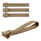 Pack of 4 Maxpedition 5" TacTie Khaki Attachment Straps