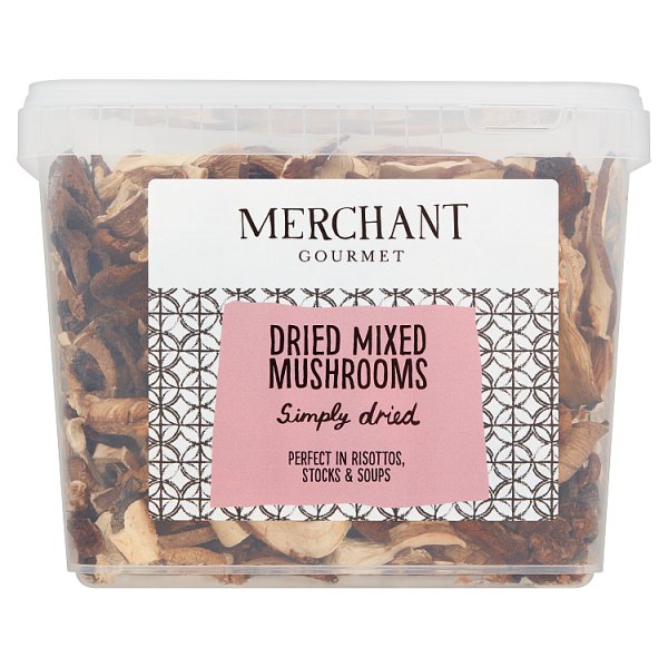 400g Merchant Gourmet Dried Mixed Mushrooms - Bulk Food Ration Storage