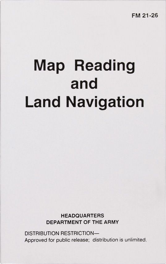 Map Reading & Land Navigation Book