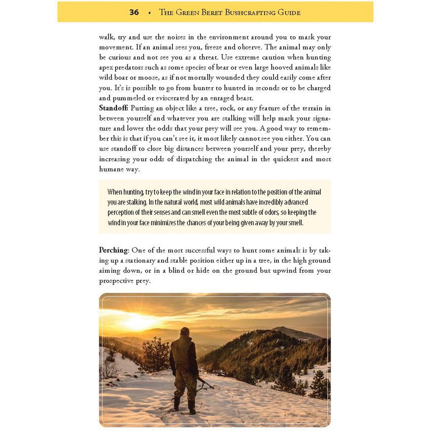 Green Beret Bushcrafting Guide Book