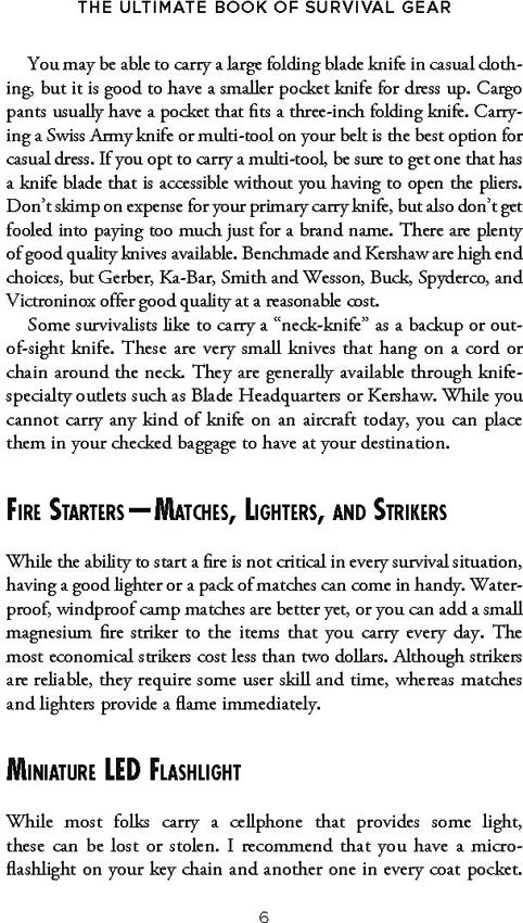 Ultimate Book of Survival Gear Book