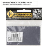 Maxpedition O+ POS Blood Type Patch