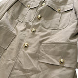 Belgian Military Formal Jacket with Metal Buttons & Shoulder Epaulettes