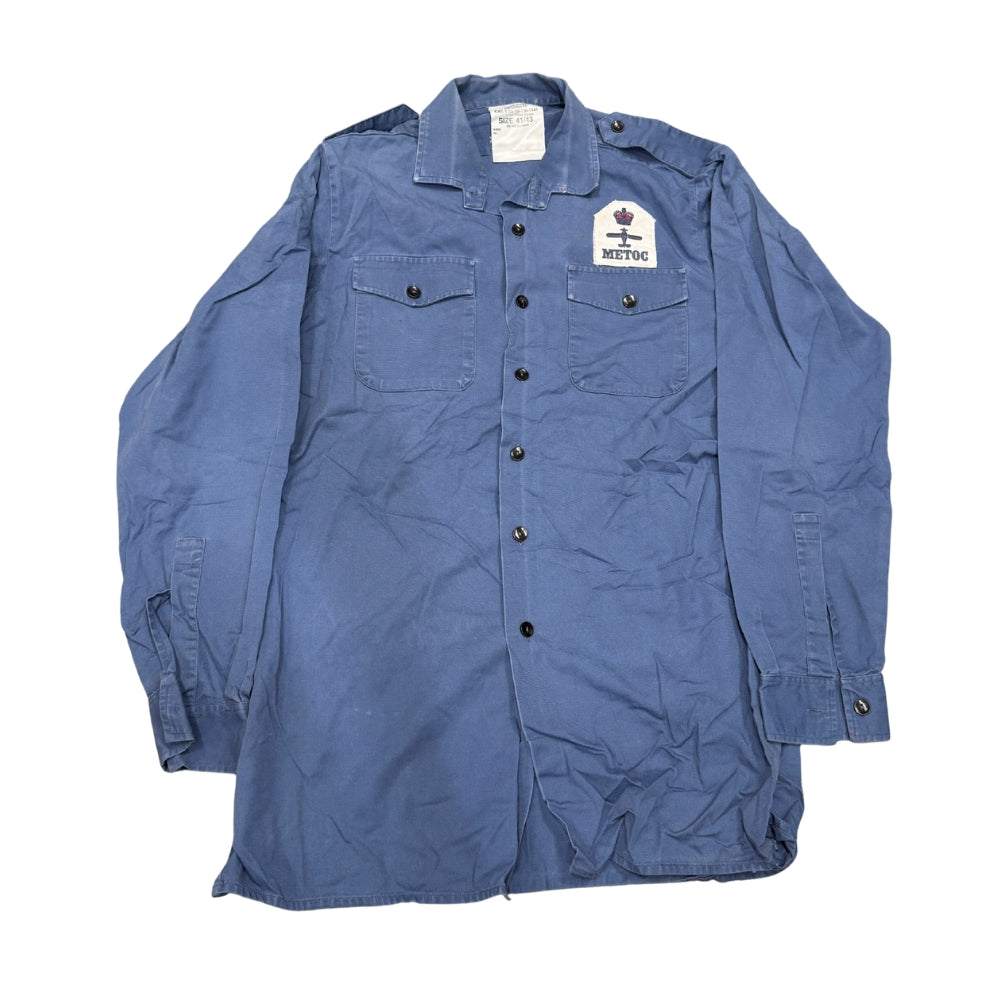 British Military Men's Royal Navy Working Dress Cotton Shirt