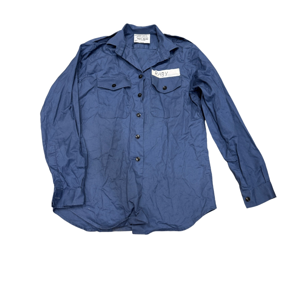 British Military Women's Royal Navy Working Dress Cotton Shirt