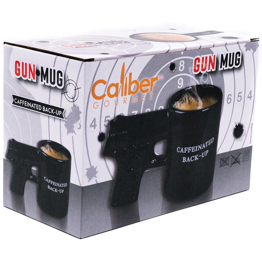 Caliber Gourmet Gun Mug Black