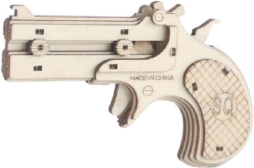 Caliber Gourmet Derringer Wood Puzzle