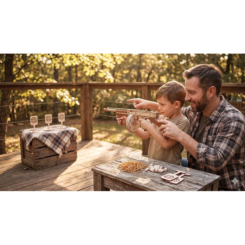 Caliber Gourmet Derringer Wood Puzzle