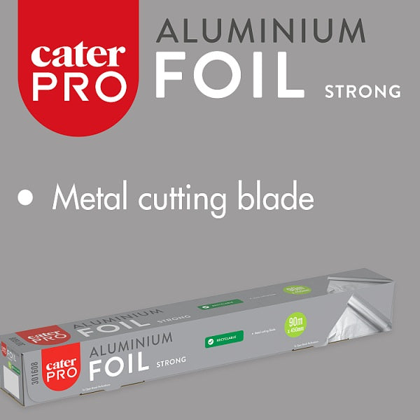 CaterPro Aluminium Foil Strong 90m x 450mm
