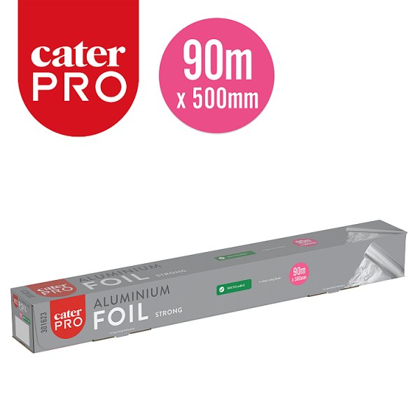 CaterPro Aluminium Foil Strong 90m x 500mm