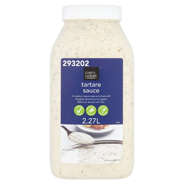 Chef's Larder Tartare Sauce 2.27 Litre - Bulk Food Ration Storage
