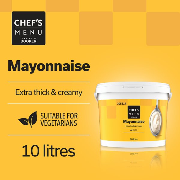 Chef's Menu Mayonnaise 10 Litre - Bulk Food Ration Storage