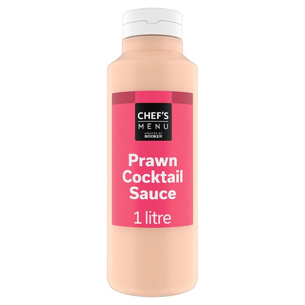 Chef's Menu Prawn Cocktail Sauce 1 Litre - Bulk Food Ration Storage