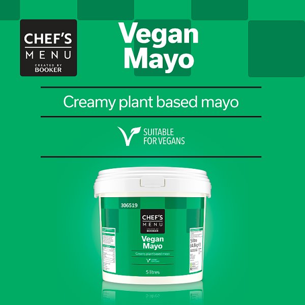 Chef's Menu Vegan Mayo 5 Litre - Bulk Food Ration Storage