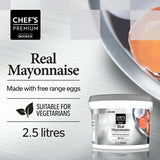 Chef's Premium Real Mayonnaise 2.5 Litre - Bulk Food Ration Storage