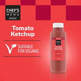 Chef's Menu Tomato Ketchup 1 Litre - Bulk Food Ration Storage