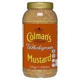 Colman's Wholegrain Mustard 2.25 Litre - Bulk Food Ration Storage